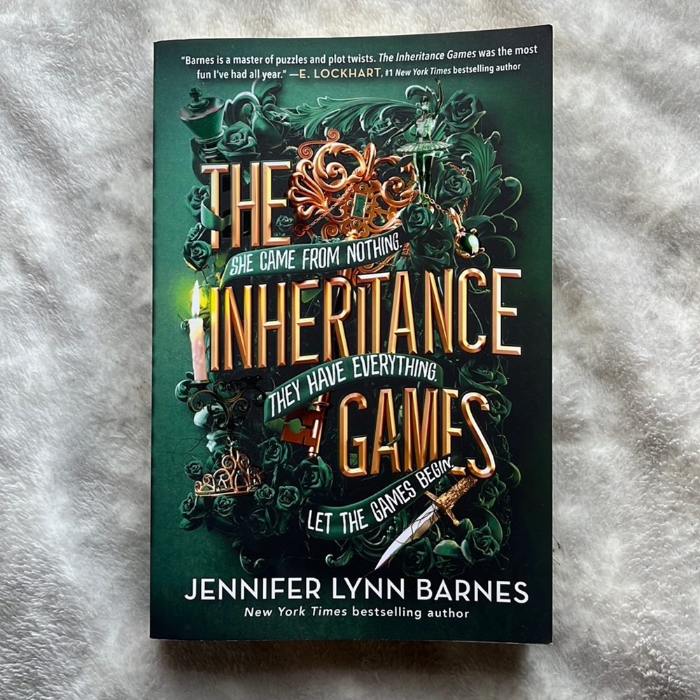 Paperback The inheritance games book by Jennifer Lynn Barnes